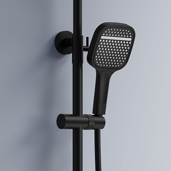 Zestaw prysznicowy REA Bari Czarny