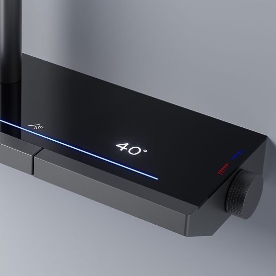 Zestaw prysznicowy z termostatem REA Pedro Titan