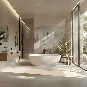 Akrylowa wolnostojąca wanna ROMA 170, Rea