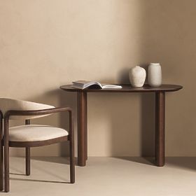 Biurko/konsola Oriento 120 cm, ciemny dąb