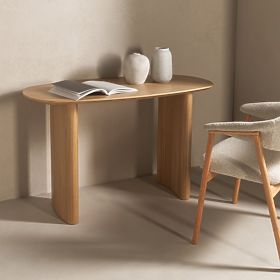 Biurko/konsola Oriento 120 cm, naturalna okleina dębowa