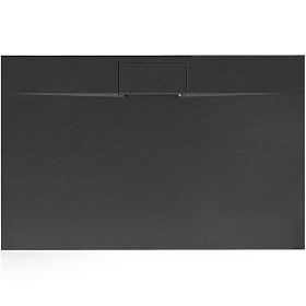 Brodzik prysznicowy Bazalt Long Black 90x120, Rea