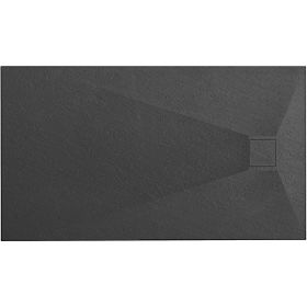 Brodzik prysznicowy Magnum Black 80x120, Rea