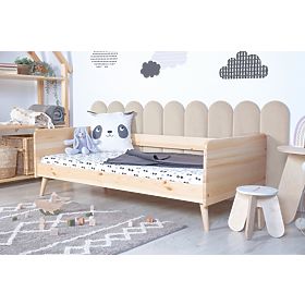 Tapicerowany panel Łuk - beżowy