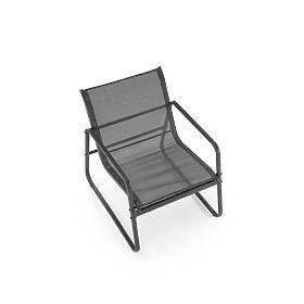 CONOR zestaw ogrodowy ( sofa + fotel 2x + ława ), ciemny popiel / jasny popiel (1p=1set), Halmar