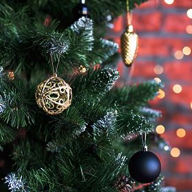 CZARNE BOMKI ŚWIĄTECZNE 100SZT KL-21X04, Tutumi