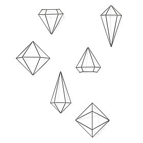 Dekoracja ścienna PRISMA umbra