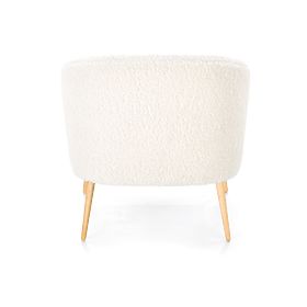 Designerski fotel GRIFON - kremowy