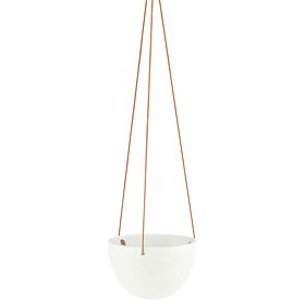 Doniczka LOKAI kremowy kolor styl boho do wnętrz ameliahome