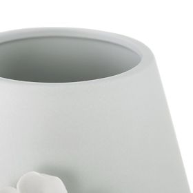 Doniczka LUSITANO szary kolor klasyczny styl do wnętrz ameliahome