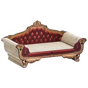 DRAPAK DLA KOTÓW CZERWONA SOFA 331594, Tutumi
