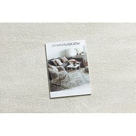 Dywan okrągły SOFTY Jednolity, Jednokolorowy, kremowy, F.H.Kabis