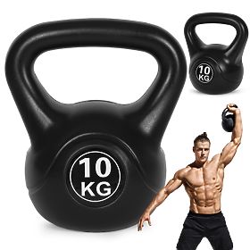 Kettlebell hantla 10 kg do ćwiczeń hantla kula ciężar waga fitness ModernHome