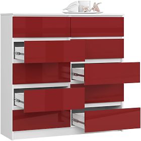 KOMODA K120 10SZ CLP PK CZERWONY POŁYSK