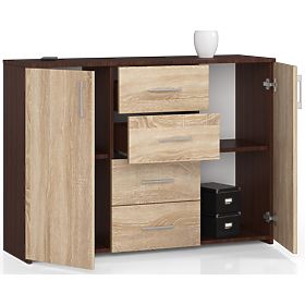 KOMODA K45 PK WENGE / DĄB SONOMA