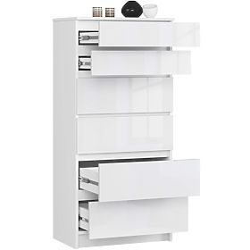 KOMODA K60 6SZ CLP PK BIAŁY POŁYSK