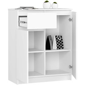 KOMODA K80 2D 1SZ CLP PK BIAŁA