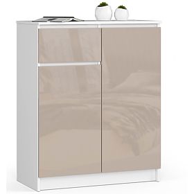 KOMODA K80 2D 1SZ CLP PK CAPPUCCINO POŁYSK