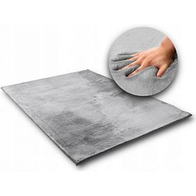 Królik Nowy dywan jedwabny - szary