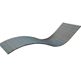 Leżak ogrodowy SUCCESSO z technoratanu