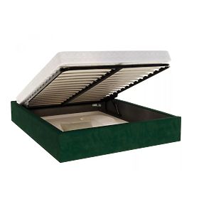 Łóżko tapicerowane ORLANDO 180 x 200 cm - Zielone