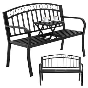 Metalowa ławka ogrodowa BANCO