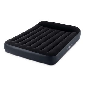 Nadmuchiwana mata z pompką łóżko welur Intex 64150ND, INTEX