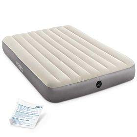 Nadmuchiwana welurowa mata 203x152 cm Intex 64103, INTEX