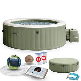 Nadmuchiwane SPA z hydromasażem dla 6 osób 216x71 cm premium akcesoria INTEX 28428NP, INTEX