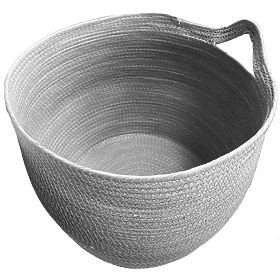 Naturalne kosze BOHO - zestaw 3 szt.