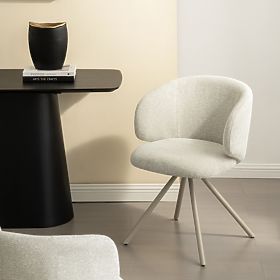 Obrotowe krzesło Pearl beżowe, lectus