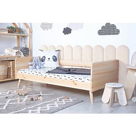 Panel tapicerowany Obluček - kremowy