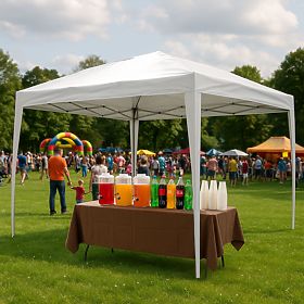 Pawilon ogrodowy 3x3 m automatycznie rozkładany dach na ogród na taras MultiGarden