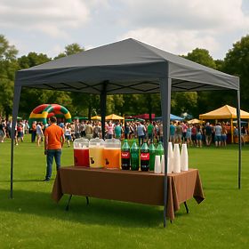 Pawilon ogrodowy 3x3 m automatycznie rozkładany daszek do ogrodu na taras MultiGarden, MultiGarden