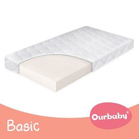 Piankowy materac Ourbaby Basic - 200x140 cm, Ourbaby®