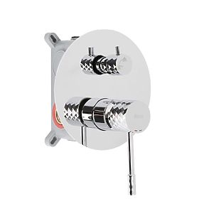 Podtynkowy zestaw prysznicowy Rea Lungo Diamond Chrom + BOX, Rea