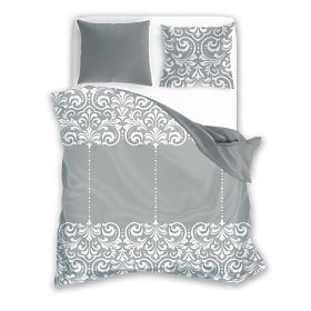 Pościel bawełniana Ozdoby Glamour 140x200cm + 70x90cm, Faro