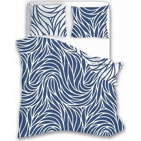 Pościel z mikrofibry Fale 140x200cm + 70x90cm, Faro