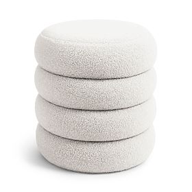 PUF SNUGGO MGŁAWICOWA BIEL