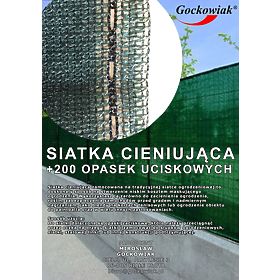 Siatka maskująca cieniująca 135g 1,5X50 m zielona