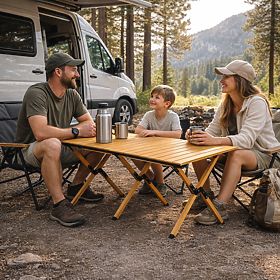 Składany stół turystyczny 120x60 cm kempingowy z torbą MultiGarden, MultiGarden