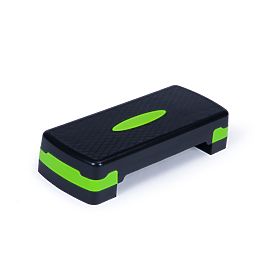 Step fitness do ćwiczeń aerobik 2 stopnie podest