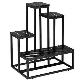 Stojak na kwiaty ANTIRES czarny marmur