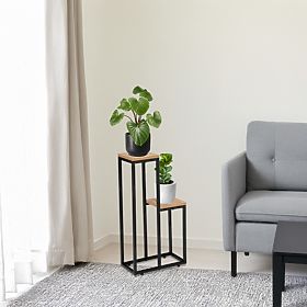 Stojak na kwiaty czarny HAZEL CRAFT