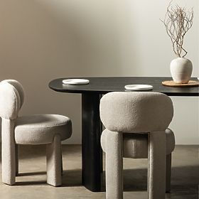 Stół jadalniany Oriento 200 cm, owalny, fornir jesionowy, lectus