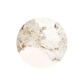 Stolik konferencyjny ALESSIA, beżowy marmur / czarny (2p=1szt), Halmar