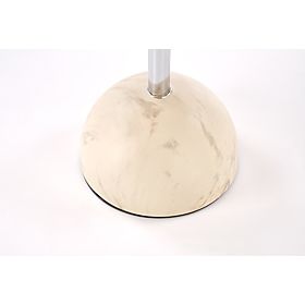 Stolik konferencyjny ARIANA, beżowy marmur / brązowy (2szt=1szt), Halmar