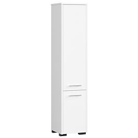 SZAFKA ŁAZIENKOWA FIN SŁUPEK 30 2D 140cm BIAŁA