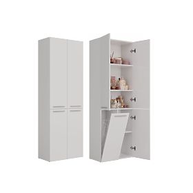 Szafka łazienkowa Nel 1K/DD BIAŁA