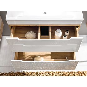 Szafka pod umywalkę 50 cm 2 szuflady